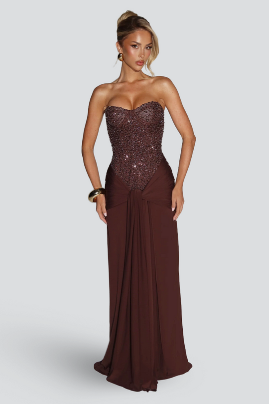 SELINA - Maxi Kleid