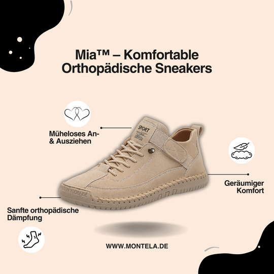 MILLY – Komfortable & Schmerzfreie Orthopädische Sneakers